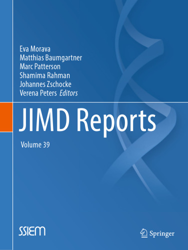 JIMD Reports, Volume 39