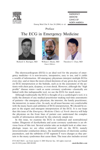 The ECG in Emergency Medicine