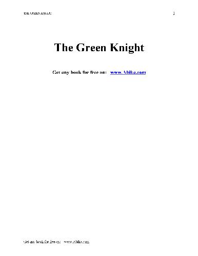 the green knight