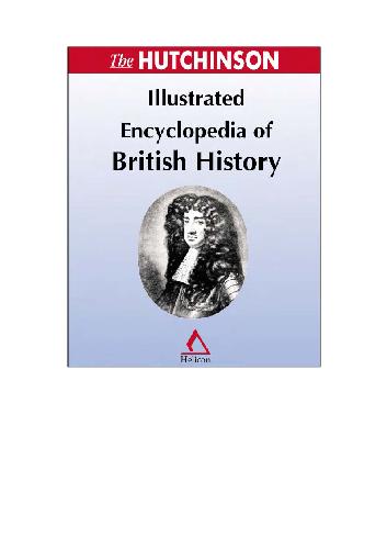 The Hutchinson Illustrated Encyclopedia of British History