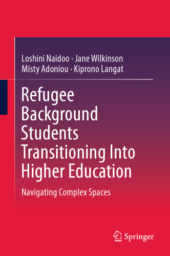 Refugee Background Students Transitioning Into Higher Education