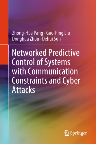 Networked Predictive Control of Systems with Communication Constraints and Cyber Attacks