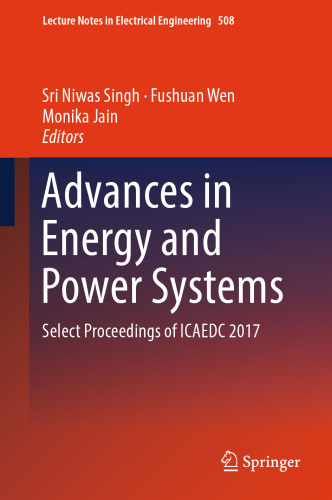 Advances in Energy and Power Systems