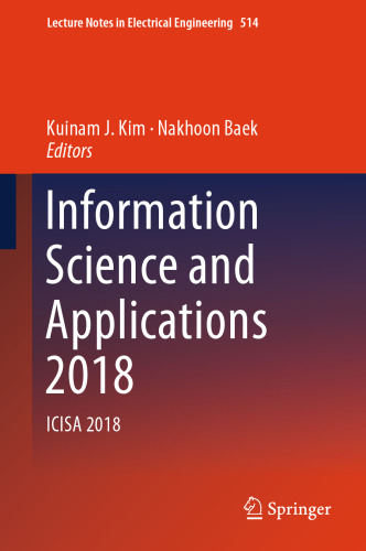 Information Science and Applications 2018