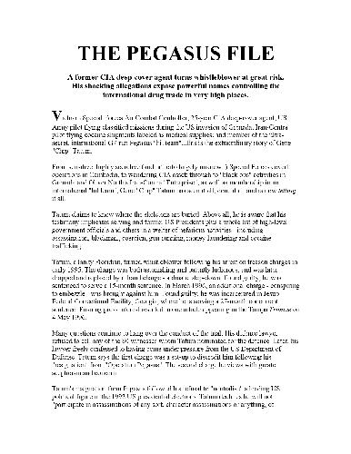 The Pegasus File
