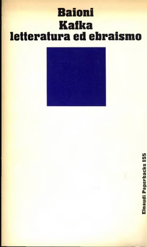 Kafka: letteratura ed ebraismo