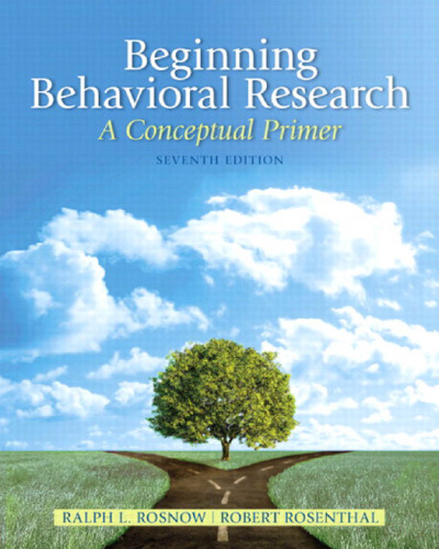 Beginning Behavioral Research: A Conceptual Primer