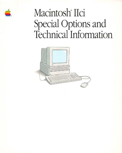 Macintosh ®  Ilci Special  Options  and Technical  Information