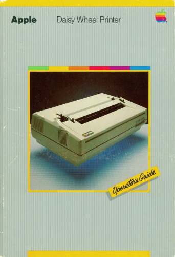 Apple Daisy Wheel Printer Operator’s Guide