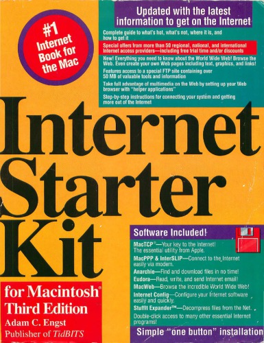 Internet starter kit for Macintosh disk.