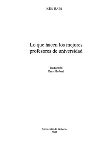 Lo que hacen los mejores profesores universitarios