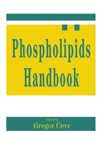 Phospholipids Handbook