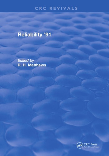 Reliability '91