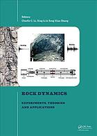 ROCK DYNAMICS AND APPLICATIONS 3 : proceedings of the 3rd international