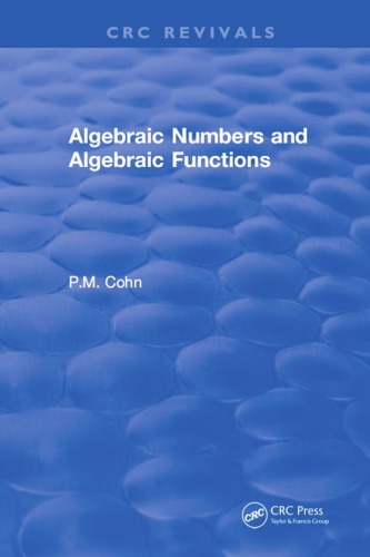 Algebraic Numbers and Algebraic Functions