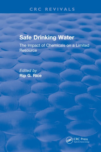Revival: Safe Drinking Water (1985) : the Impact of Chemicals on a Limited Resource