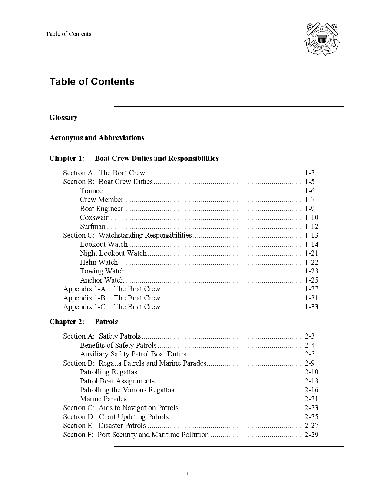 US Coast Guard - Boat Crew Seamanship Manual