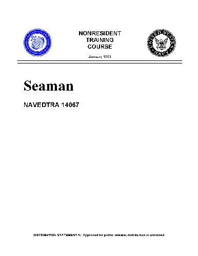 US Navy course - Seaman NAVEDTRA 14067