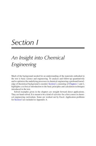 Chemical Engineering Primer with Computer Applications