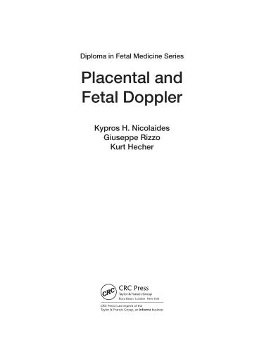 Placental And Fetal Doppler