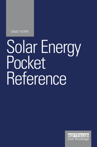 Solar energy pocket reference