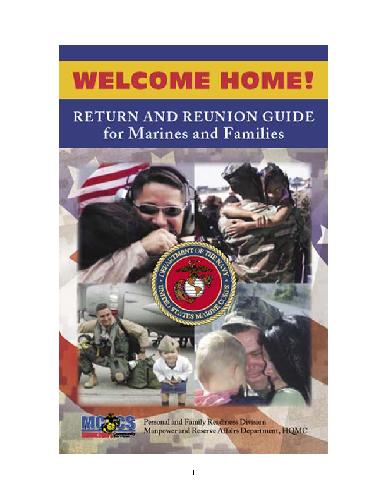 Return and Reunion Guide for Marines and Families