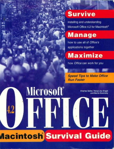 Microsoft Office 4.2 survival guide for Macintosh