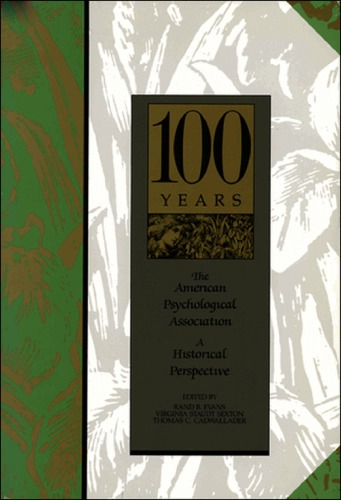 The American Psychological Association : a historical perspective