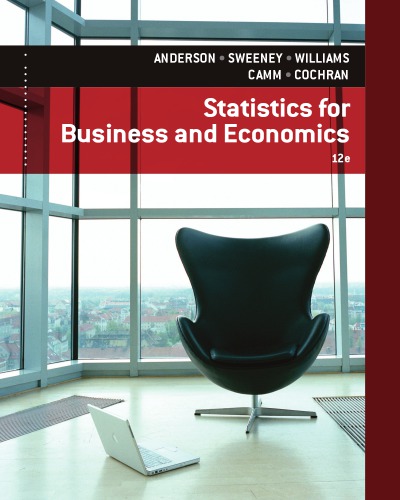 Statistics for Business & Economics