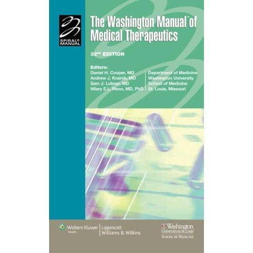 The Washington Manual® of Medical Therapeutics 