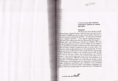 Y a-t-il du sens dans l´histoire complet