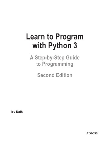 Learn to Program with Python 3