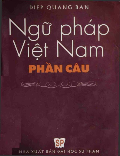 Ngữ pháp Việt Nam phần câu