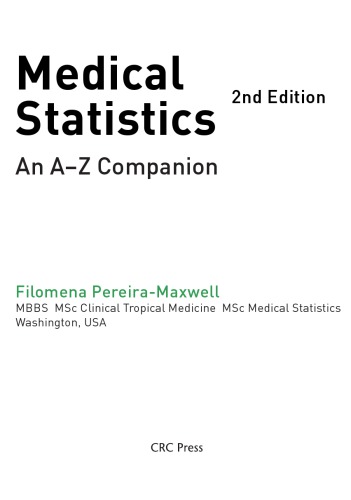 Medical Statistics. An A-Z Companion
