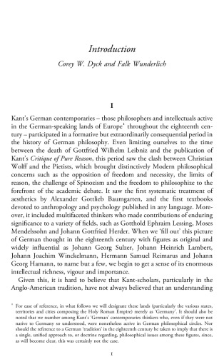 Kant and His German Contemporaries. Vol 1, Logic, Mind, Epistemology, Science and Ethics