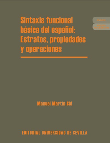 Sintaxis funcional básica del español.