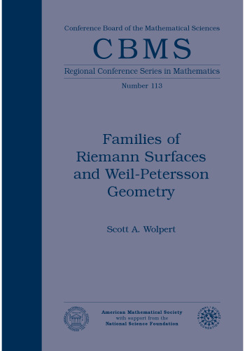 Families of Riemann surfaces and Weil-Petersson geometry