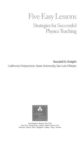 Five Easy Lessons: Strategies for Successful Physics Teaching