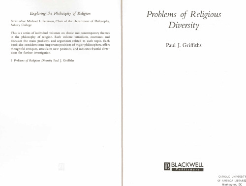 Problems of Religious Diversity