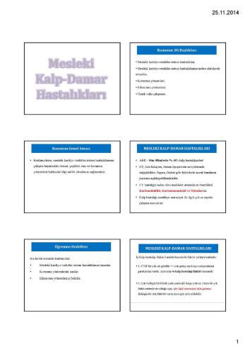 EFE AKADEMİ İŞYERİ HEKİMLİĞİ NOTLARI