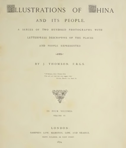 Illustrations of China and Its People