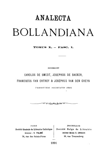 Analecta Bollandiana