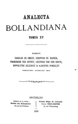 Analecta Bollandiana