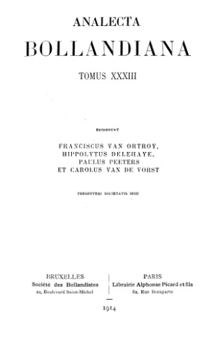 Analecta Bollandiana