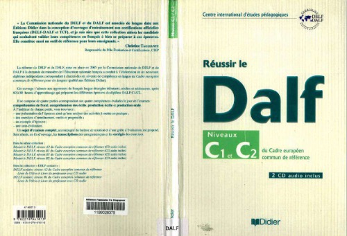 Reussir le DALF C1-C2
