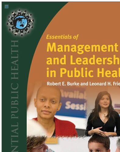 Foundations of public health management and leadership