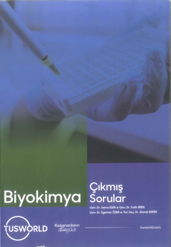 Tusworld Biyokimya Çıkmış Sorular Kitabı