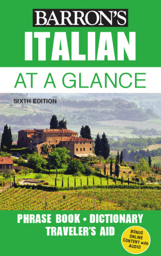 Italian At a Glance: Foreign Language Phrasebook & Dictionary
