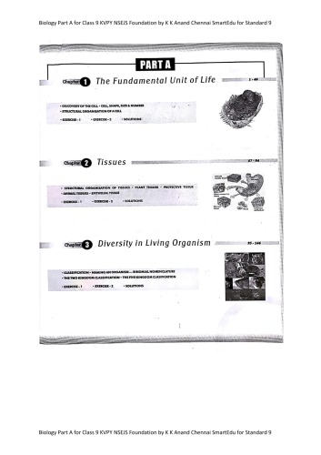 Biology Part A for Class 9