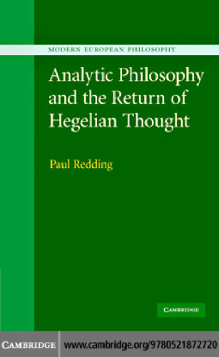 Analytic philosophy and the return of Hegelian thought